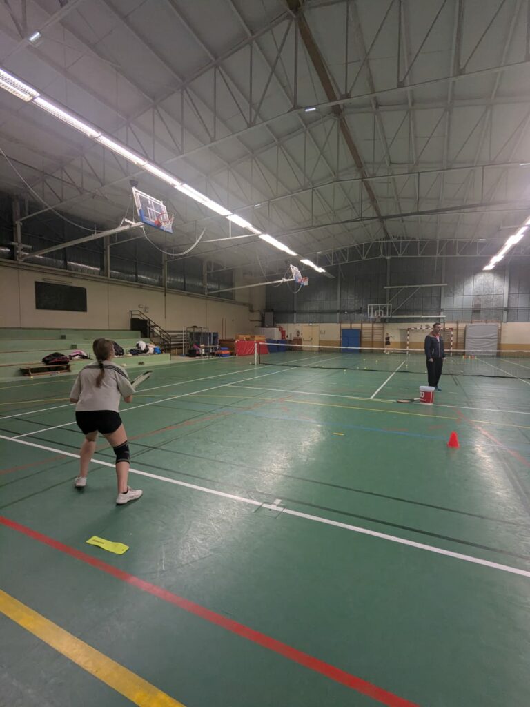 Entrainement du lundi à la salle du Landry